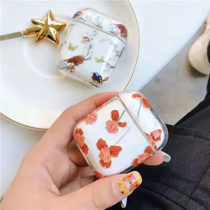 Летние красивые цветы magpie наушники гарнитура аксессуары ПК жесткий защитный