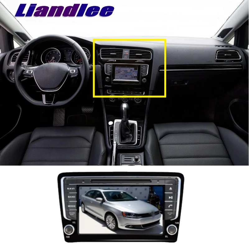 Liandlee Car Multimedia TV GPS Audio Stereo Radio For Volkswagen VW Santana 2013~2020 Original Style Android System Navigation 2