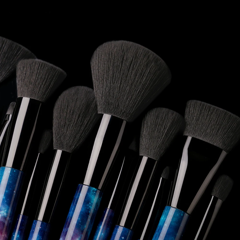 DocolorProfessional кисти для макияжа инструмент натуральные волосы набор кистей для макияжа основа для смешивания кисти для румян и теней