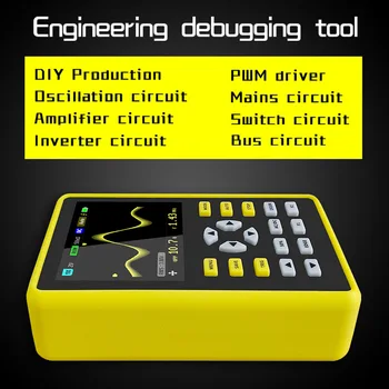 

5012H 2.4-inch IPS screen digital oscilloscope 100MHz analog bandwidth supports waveform storage