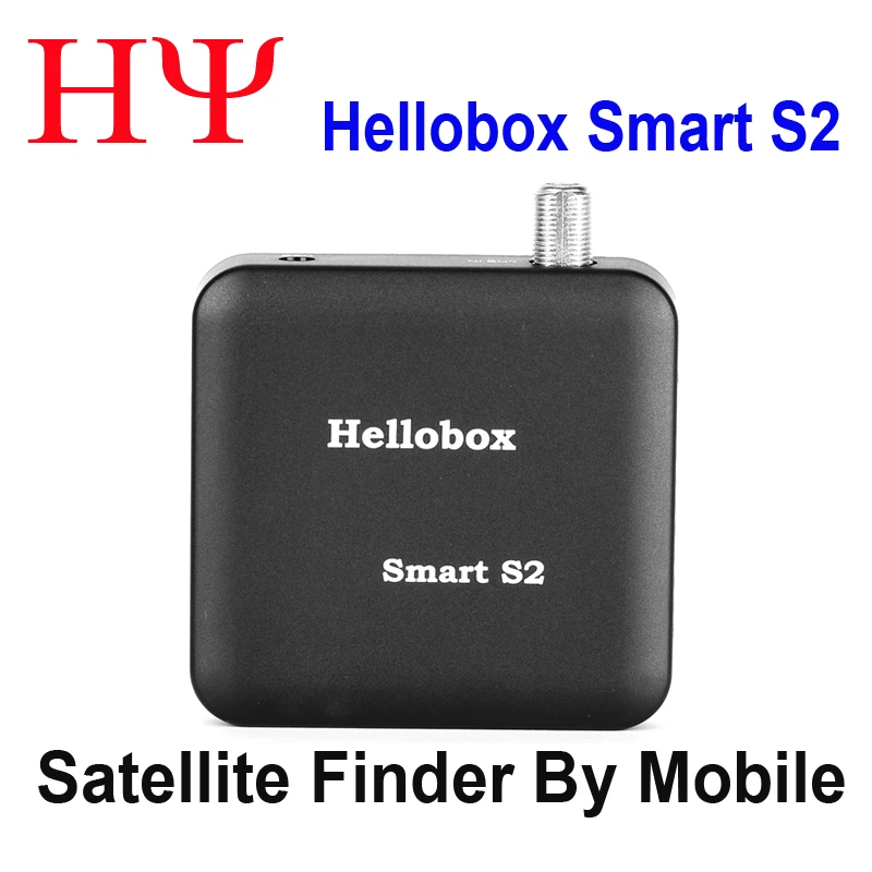 2 шт./лот Hellobox Smart S2 Цифровой спутниковый искатель DVB S Lnb Satfinder подключение к