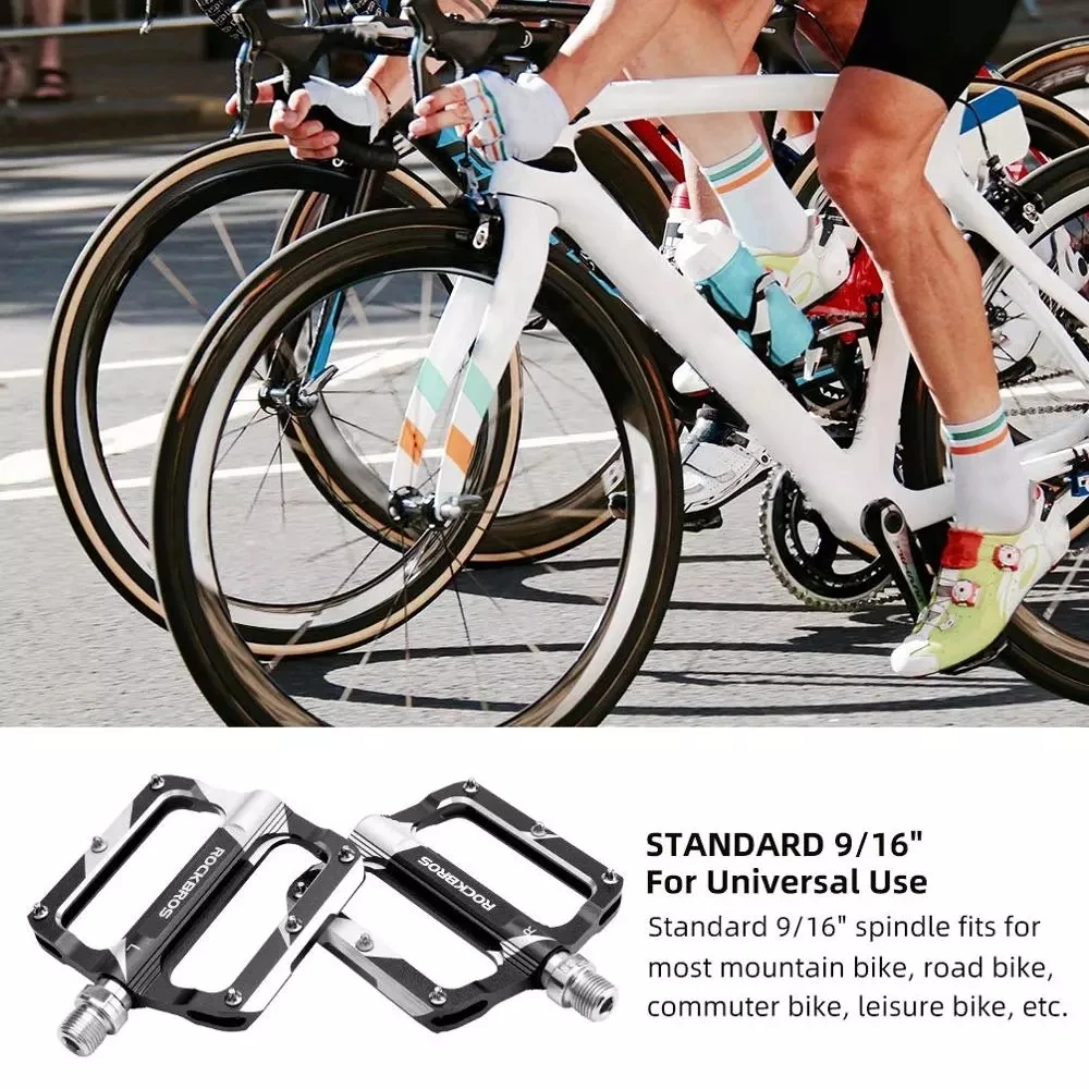 ROCKBROS Bike Pedals Ultralight Effortless Aluminum Alloy