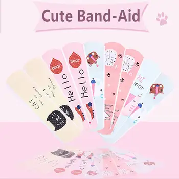 

First Aid Bandage Cute Cartoon Band Aid Adhesive Stickers Waterproof Baby Kids Care First Band Aid Travel Camping Emergency kit