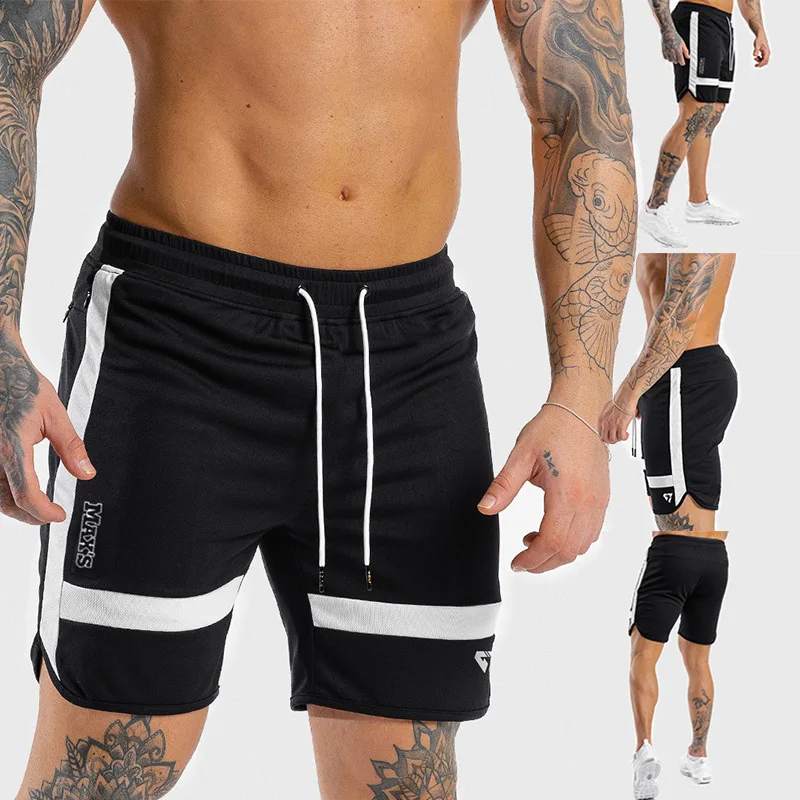 

Summer New Style Athletic Pants Men Wicking Breathable Fitness Pants Running Basketball Training Beach Shorts a Generation of Fa