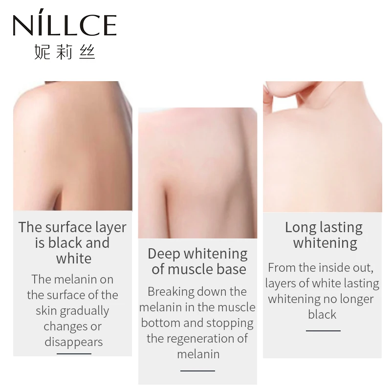 NILLCE 2020 NEW 250ml dark skin cream whitening body cream 300ml body lotion whitening moisturizing cream set for women&men NILLCE 2020 NEW 250ml dark skin cream whitening body cream 300ml body lotion whitening moisturizing cream set for women&men