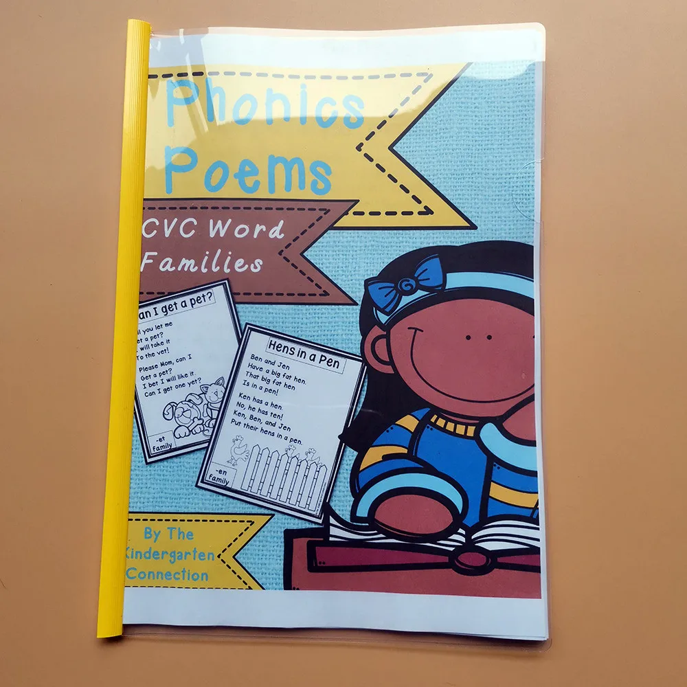 Phonics + Poems CVC Launch Families классная игра рабочая тетрадь обучение чтение книги