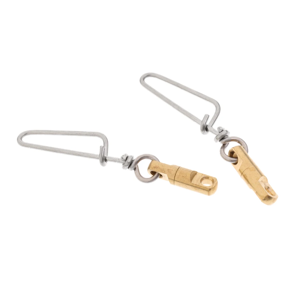 Heavy Duty Snap Ball Bearing Swivels For Sea Game Fishing Boat Rod Rigs Lure