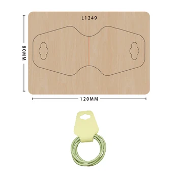

Knife mold DIY Head rope storage clip scrapbooking wooden leather die-cut handmade crafts