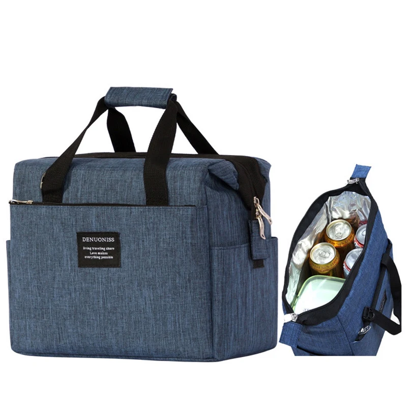 

9L Shoulder Cooler Bag Portable Picnic Bag Thermos Lunch Bag Refrigerator For Food Fridge Cooler Box Insulated Bag For Picnic