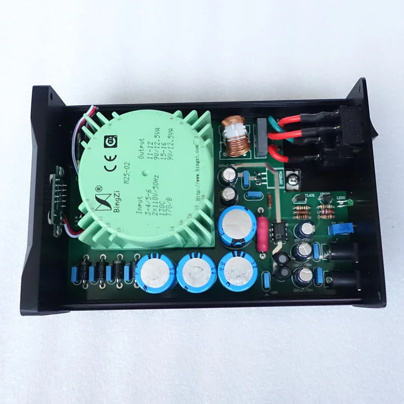 Dupla de Baixo Nível de Ruído Fonte de Alimentação Brzhifi Super Saída dc Linear Regulada 5v 9v 12v 24v Etc 3.5a 25w - Image 6