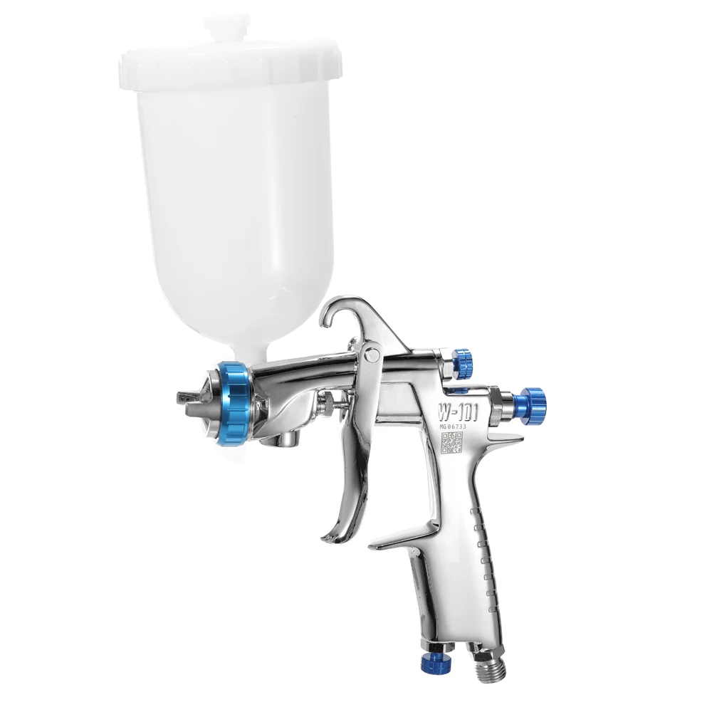 

KKMOON Professional Stainless Steel DIY Air Spray Machine with Gravitational Feed Fluid Cup Hand Manual Spraying Painting Tool