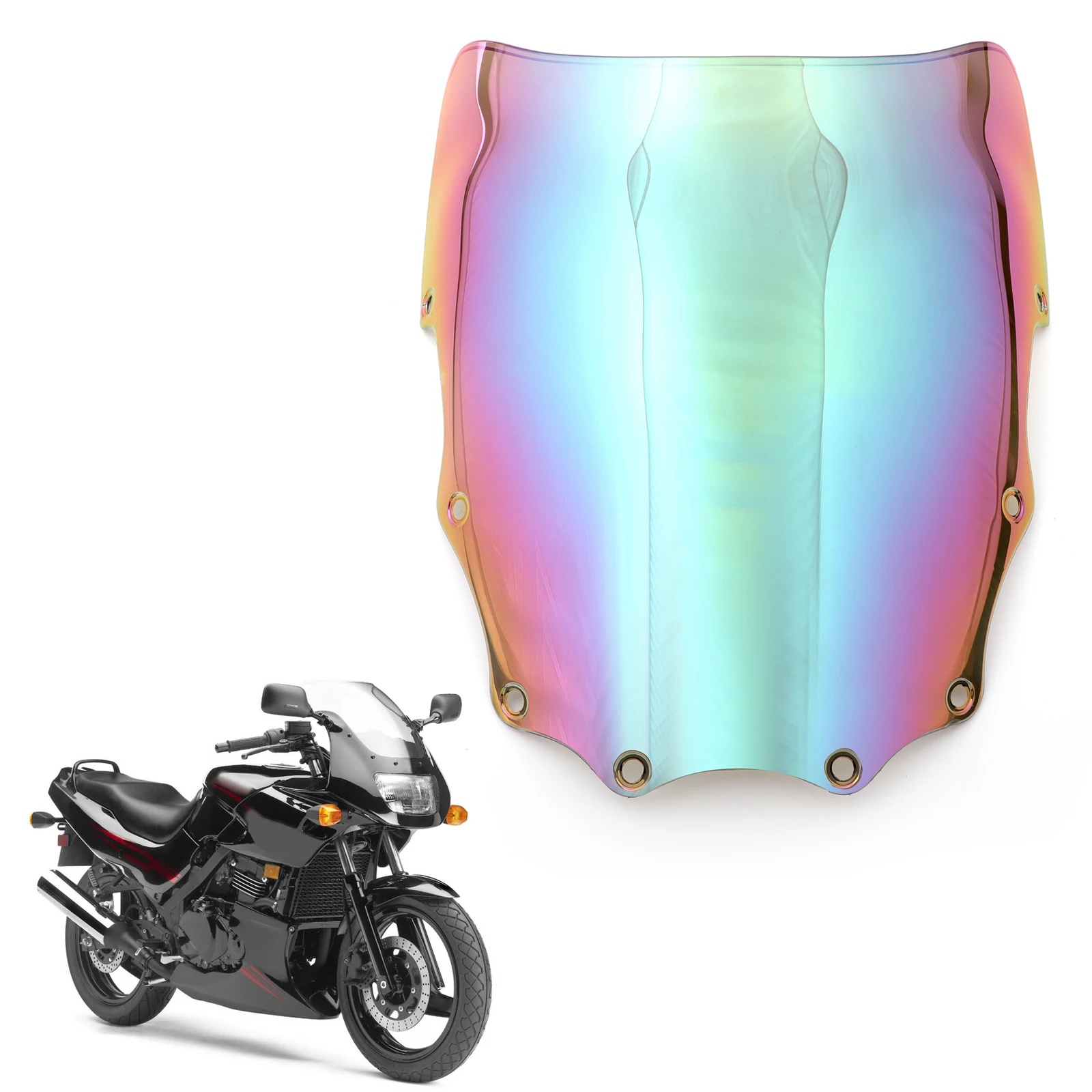 Artudatech ABS мотоцикл лобовое стекло ветер экран для Kawasaki EX500 Ninja 500R 1987-2009 ветер экран мотор аксессуары