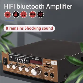 

360W 220V Professional 2 Channel Audio Power Amplifier Home Theater Amplifiers Sound System Support FM USB SD Card bluetooth