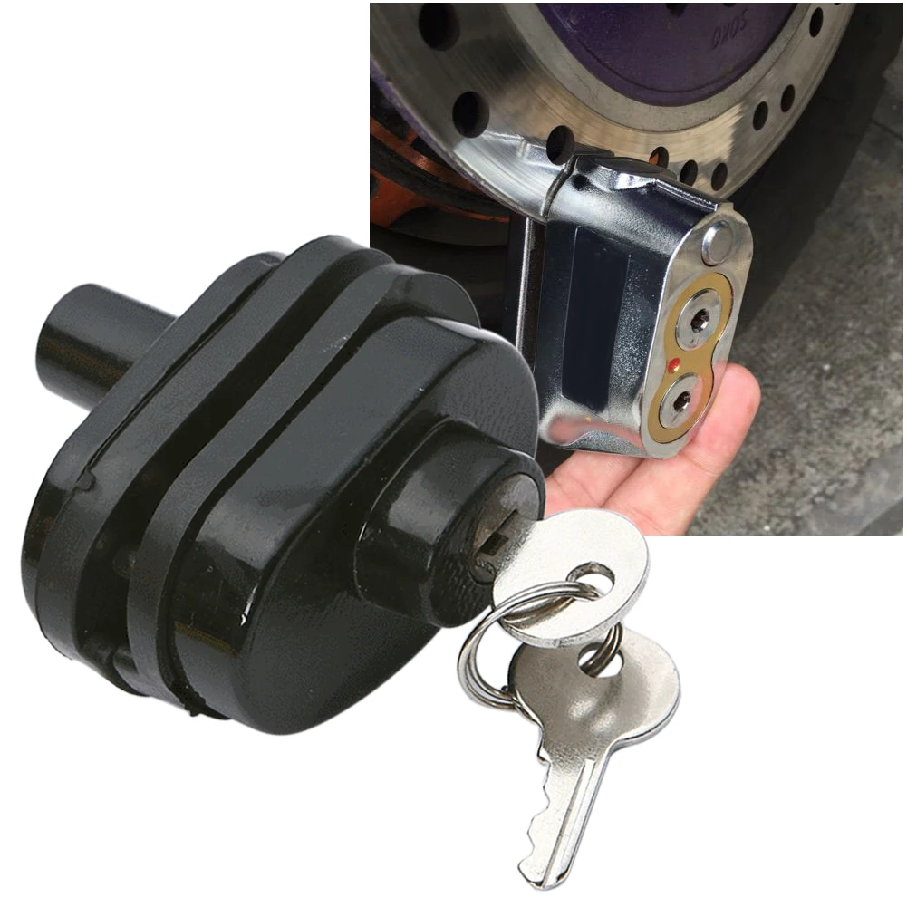 

Hunting Outdoor Safety Mini Black Motorcycle Accessories Easy Install Trigger Lock Universal Anti Theft Security Zinc Alloy