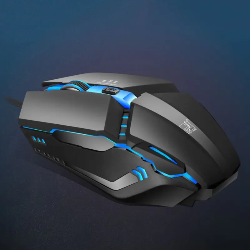 Профессиональная USB Проводная мышь 1600 dpi 4 кнопки оптическая игровая мышь Мыши светодиодный мышка с подсветкой для ПК ноутбука компьютерных игр