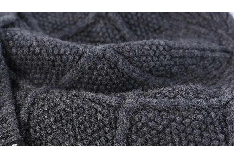 Innovely Capcc beanie шапки унисекс Шапка-бини теплая вышитая шерсть Рождество мужской подарок