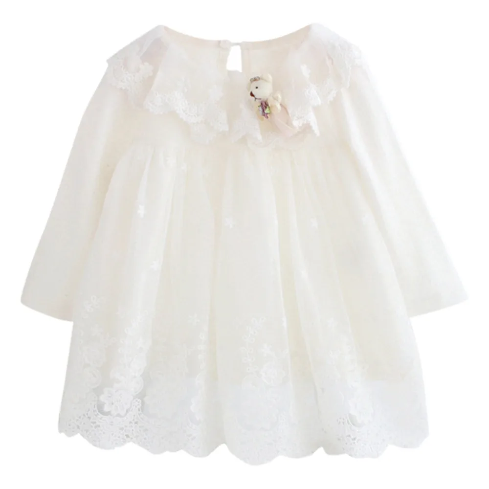 Платье для маленьких девочек vestido Infantil Menina فساتين اطفال осеннее модное милое кружевное фатиновое платье с героями мультфильмов, платье принцессы с вышивкой, одежда Z4