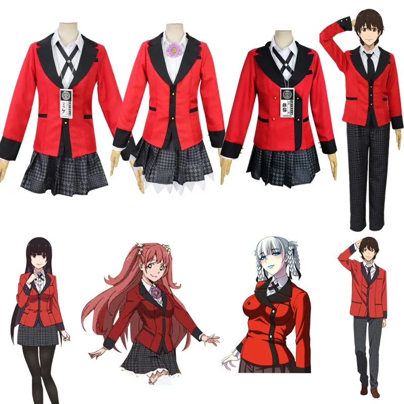 Featured image of post Ryota Suzui Kakegurui Uniform The pelisse was always worn slung over one shoulder as a cape