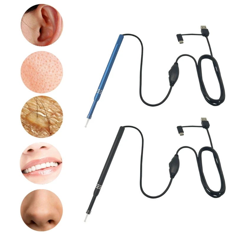 

3 in 1 Ear Endoscope Ear Cleaning Tool Visual Ear Spoon Multifunctional Earpick 5.5mm Mini Camera