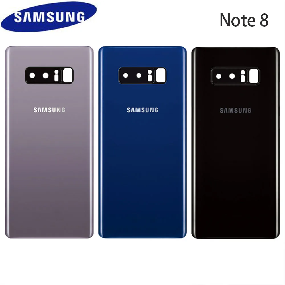Оригинальный чехол на заднюю батарейку для samsung Galaxy Note 8 N950 N950F N9500 задняя крышка