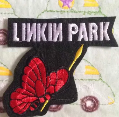 Вышитые наклейки на заднюю ленту в стиле панк значки повязки рок тяжелая металлическая полоса Чжан а244