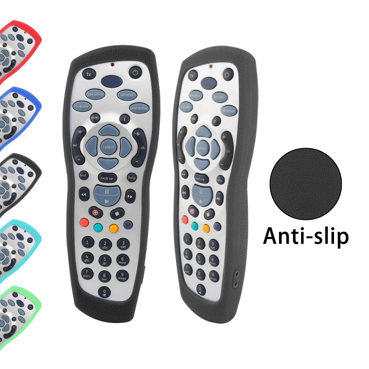 Silicone Remote Control Protective Case - Durable, Dustproof, Soft Cover
