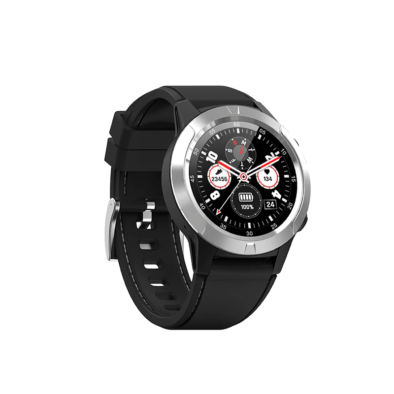 Sliver Gps часы Смарт NorthEdge мужские часы цифровые часы для плавания водонепроницаемые 50 м Campass X-Trek3 Relogio пульсометр часы gps Цифровые - Цвет: Sliver