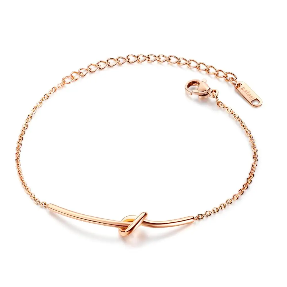 

SHOWTIME Kpop Stainless Steel Bracelet For Women Cute Bracelets Luxury Rose Gold 2020 Chain Egirl Gifts Boho Womens Bracelet