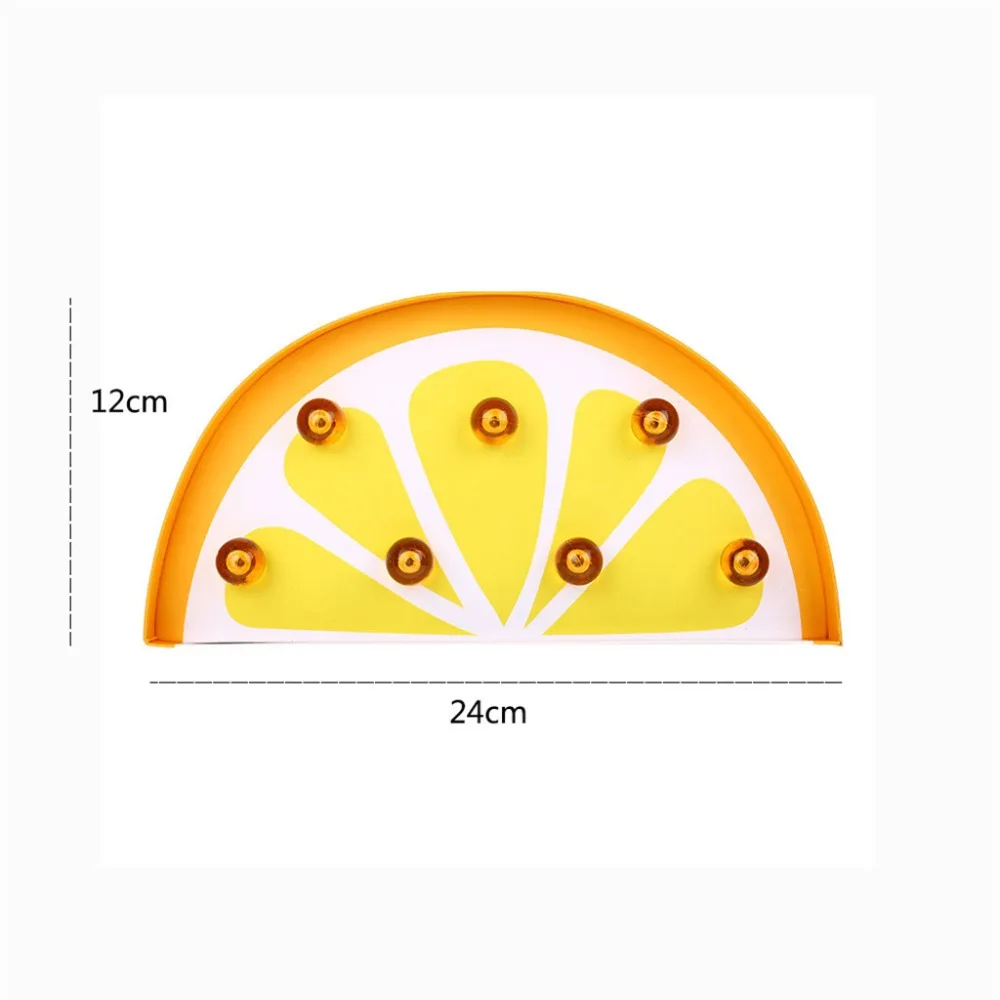 Party LED Fruit And Plant Shape Modeling Lamp Night Light Christmas Party Decor Bedroom Home Holiday Decoration Light