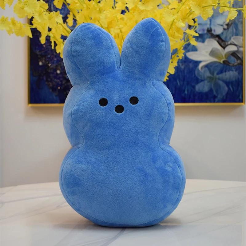 thumbnail image 1 of Conejito de peluche Peeps de 38 cm y 15 cm, conejo Peep, juguetes de Pascua, muñeco de peluche de simulación para niños, almohada suave, regalos, juguete para niña, 1 of 5