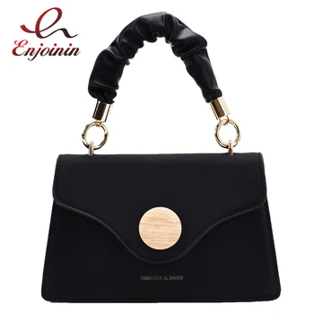

Designer Solid Color PU Leather Crossbody Bags for Women 2021 Trend Shoulder Handbags Branded Women's Handbag Fashion Purses