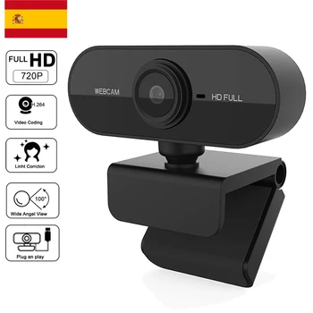 

Full HD 720P Webcam USB Pc Computer Camera with Microphone Driver-free Video Webcam for Online Teaching Live Broadcast