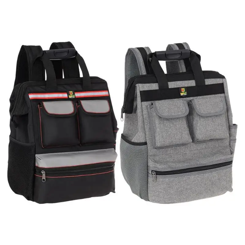 

Multifunctional Double Shoulder Bag 420*320*150mm 1680D Oxford Cloth Double-Layer Waterproof Bag Anti-wear Repair Tool Bag Large
