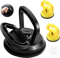 Extracteur de bosses de voiture, outils de débosselage à grande ventouse, lève Dent puissant à poignée en verre 