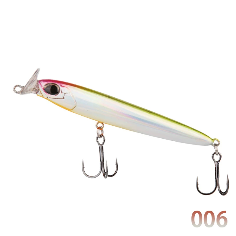 006 Ракета приманка гольян карандаш lures7.5cm13g 8.5cm17g/23 г тонущие наживки, искусственная наживка палочка приманки для рыбной ловли морских птиц bluefish bonito - Цвет: 006