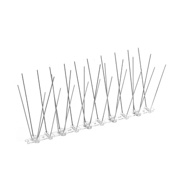 

12pcs/set Anti Bird Spikes Pro Wide Stainless Steel Repellent Strips 25cm