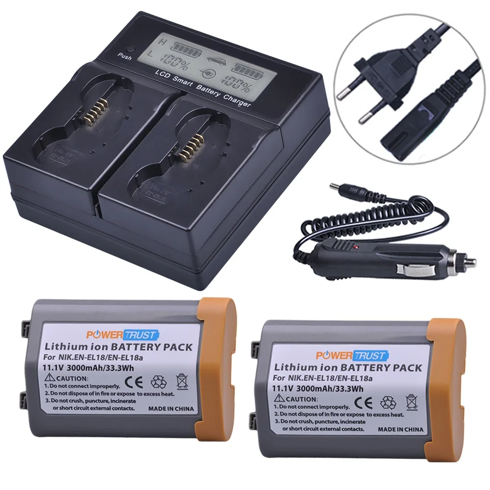 Nikon Battery El18c Battery Grip Digital Batteries 2pcs Enel18