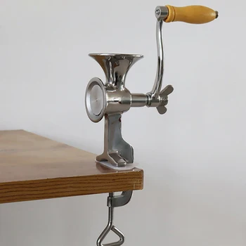 

Full Stainless Steel Classical Kitchen Tool Manual py Mill Grain Seeds Mill Hand Operated Nut Grinder And Spice Grinder