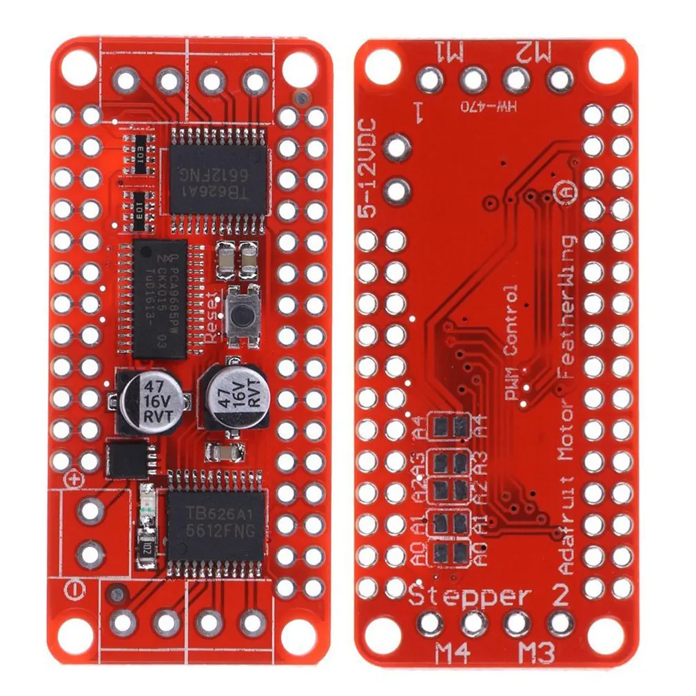 DC шаговый двигатель драйвер платы dc-шаговый двигатель PCA9685+ TB6612 аксессуары изысканно разработан прочный