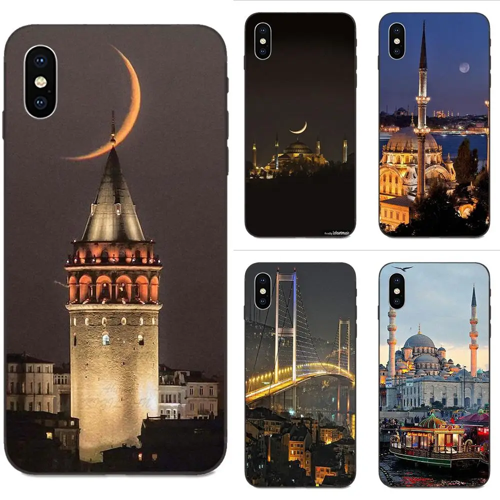 

Istanbul Istnbul Night For Xiaomi Redmi Note 3 3S 4 4A 4X 5 5A 6 6A 7 7A K20 Plus Pro S2 Y2 Y3 Soft TPU Art Online Cover Case