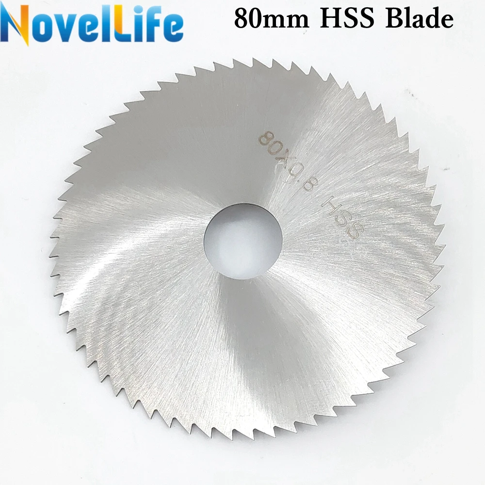 NovelLife 63 мм 80 HSS циркулярная пила для R3 DIY деревообрабатывающая Настольная