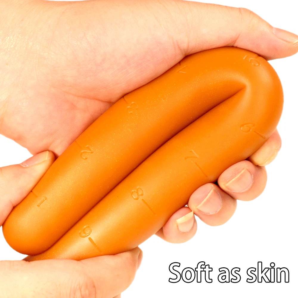 Dildo anal en silicone extra long pour massage de la prostate_voghion.com
