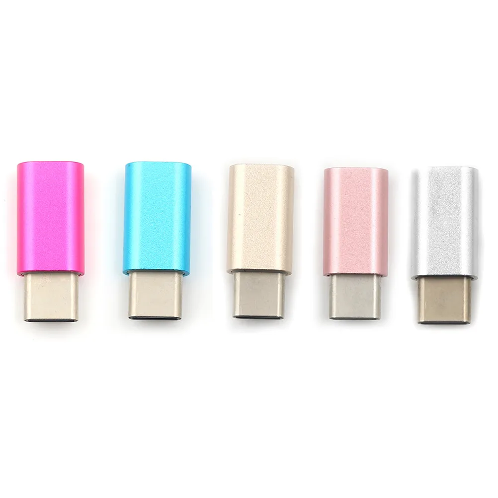 Aluminum Cover Type C Converter Adapter for LG V20 G6 Huawei P20 P10 Samsung galaxy A3 A7 A5 2017 S8 oneplus 3t 5T 5 Accessories |