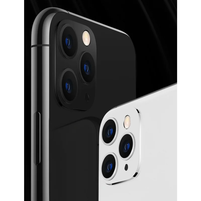 Камера 3D Защитная Наклейка на рассеиватель для IPhone X XS MAX крышка камеры секундная замена на IPhone 11 Pro MAX материал из алюминиевого сплава
