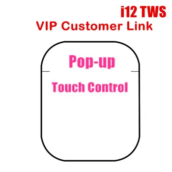 

VIP Customer High Quality Original for I12 TWS 1:1 Headset Wireless Bluetooth 5.0 Super Bass Earphones Earbuds Pk I9S I11