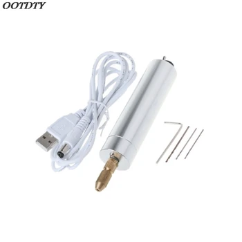 

USB Mini Micro Electric Hand Drill PCB Board Drilling DIY Plastic Wood Punched Drill