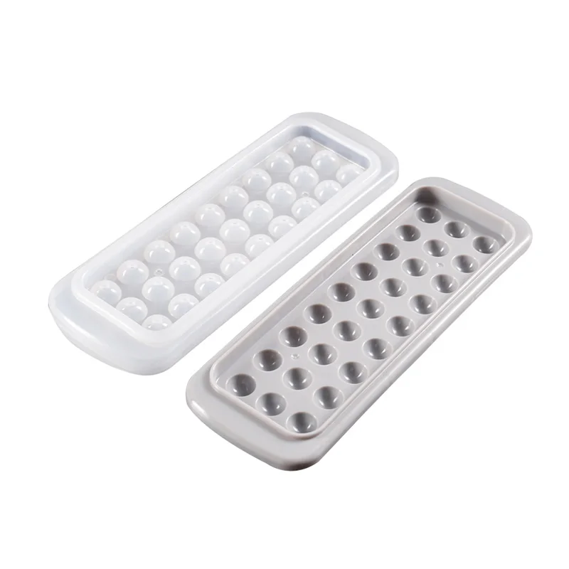 Формы для кубиков льда 27 дюймов мини лоток круглой формы с крышкой пластиковые