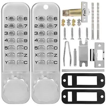 

Mechanical Lock Door Digits MiNi Password Security waterproof Coded Lock