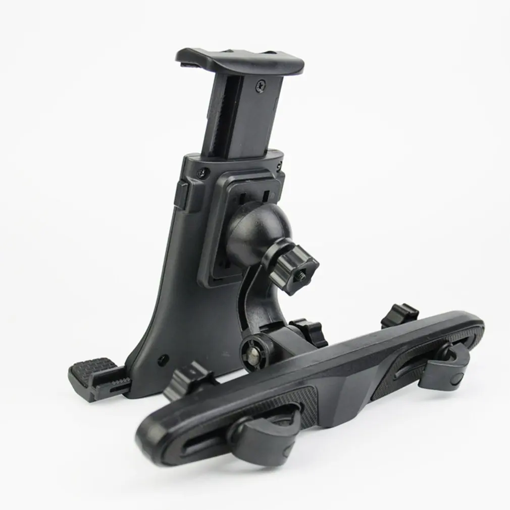 Universal Car Back Seat Headrest Mounted Phone Tablet PC Holder Tablet PC Stand Pad Bracket 360 Degrees Rotatable Pad Support