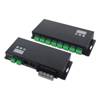 

5V 12V 24v dc rgb dmx512 controller dmx controller 24ch led driver
